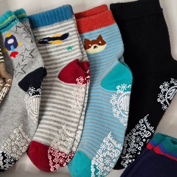11-Pairs Children's/Toddler Sock Bundle - Picture 2 of 6